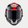 alpinestars スーパーテック R10 エレメントヘルメット ブラック/カーボン ブライトレッド/ホワイト グロッシー